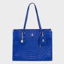 Statement City Tote Bag in Royal Blue