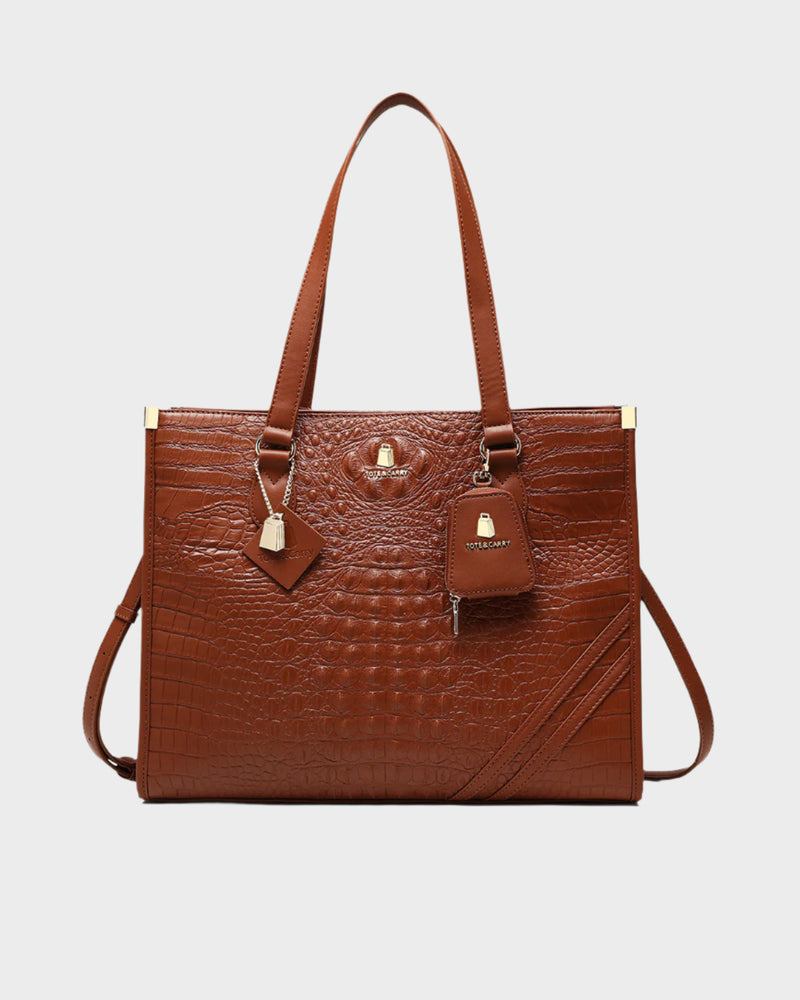 Apollo 2 Tote Bag in Caramel