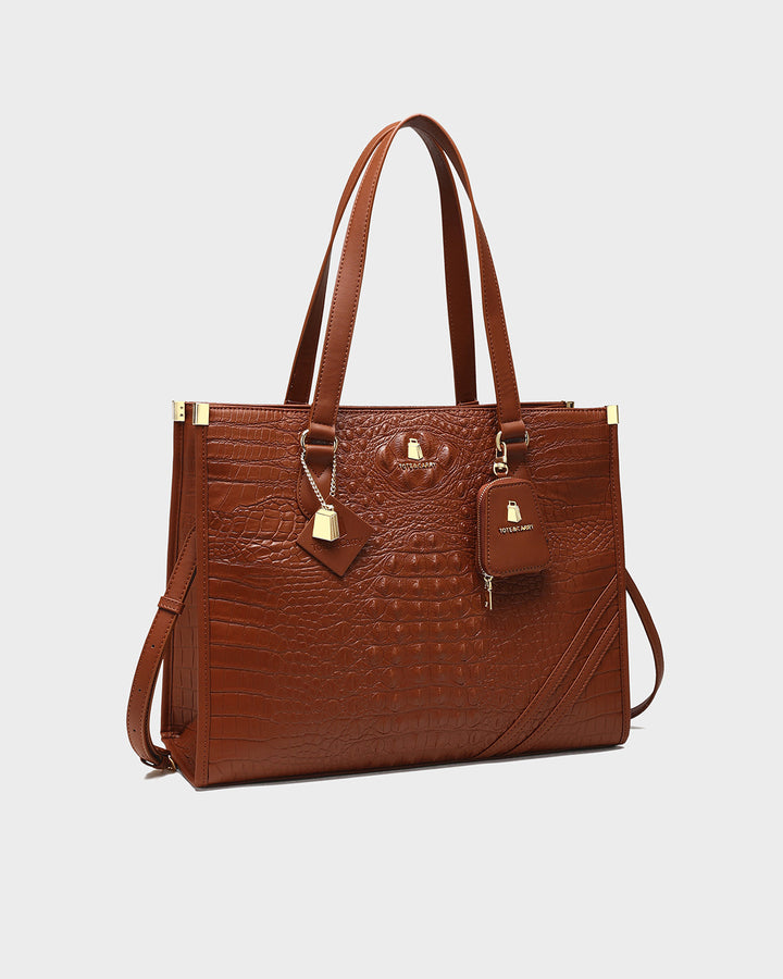 Apollo 2 Tote Bag in Caramel