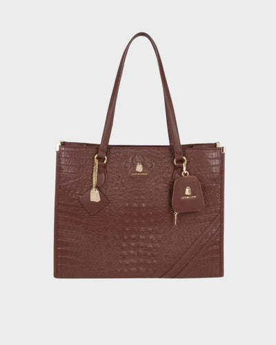 Apollo 2 Tote Bag in Brown