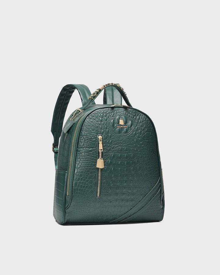 Statement Commuter Backpack in Emerald
