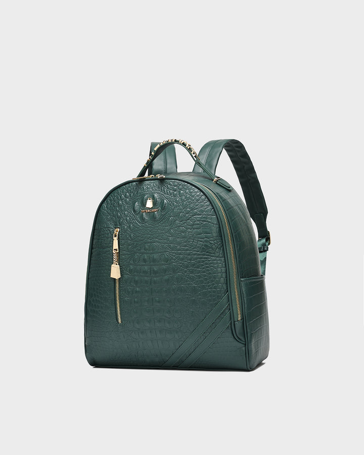Statement Commuter Backpack in Emerald