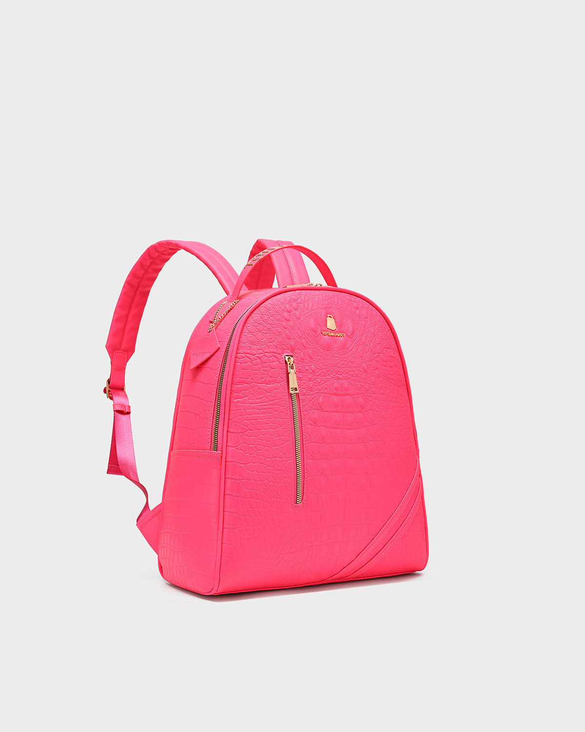 Statement Commuter Backpack in Neon Pink Tiktok