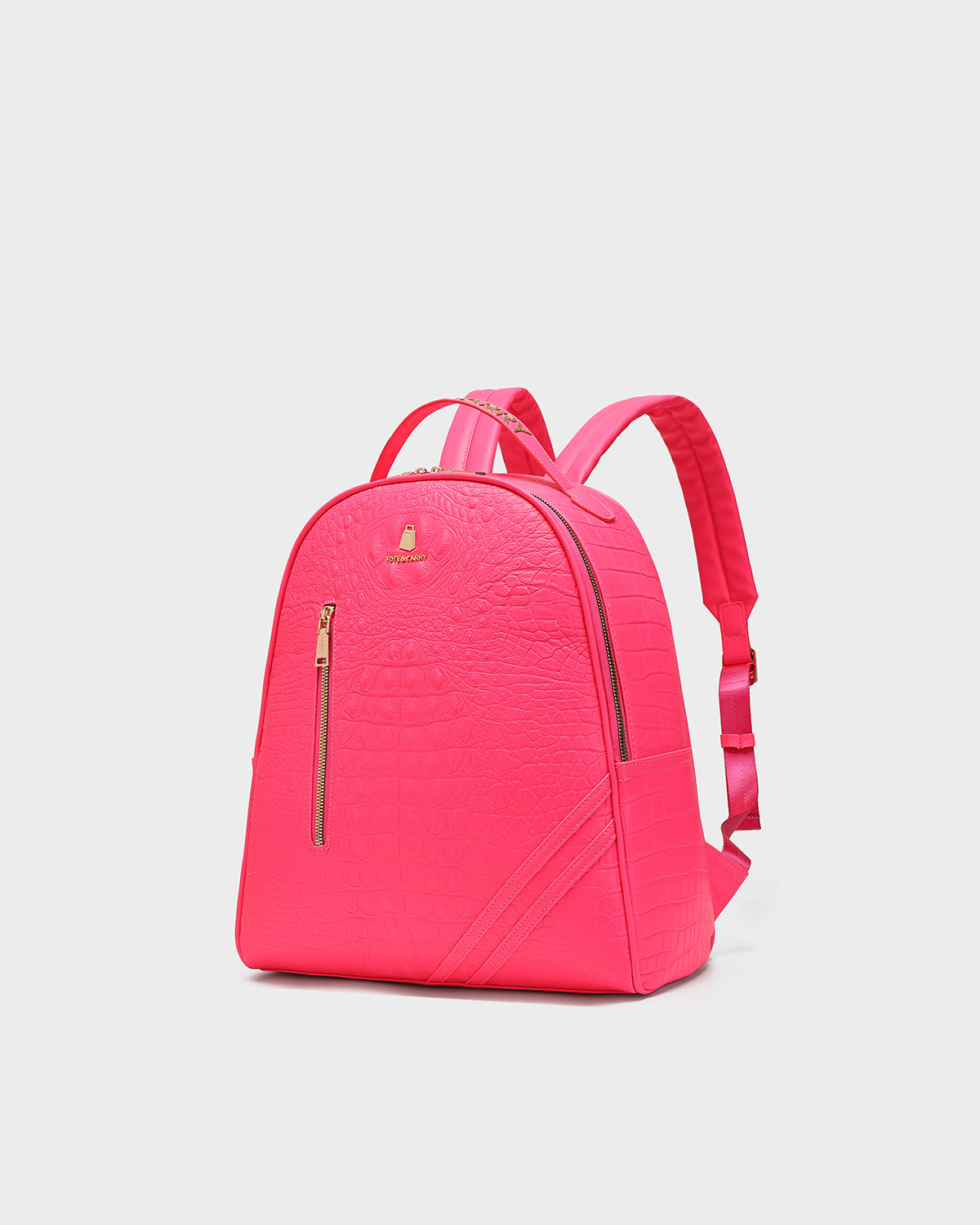 Statement Commuter Backpack in Neon Pink Tiktok