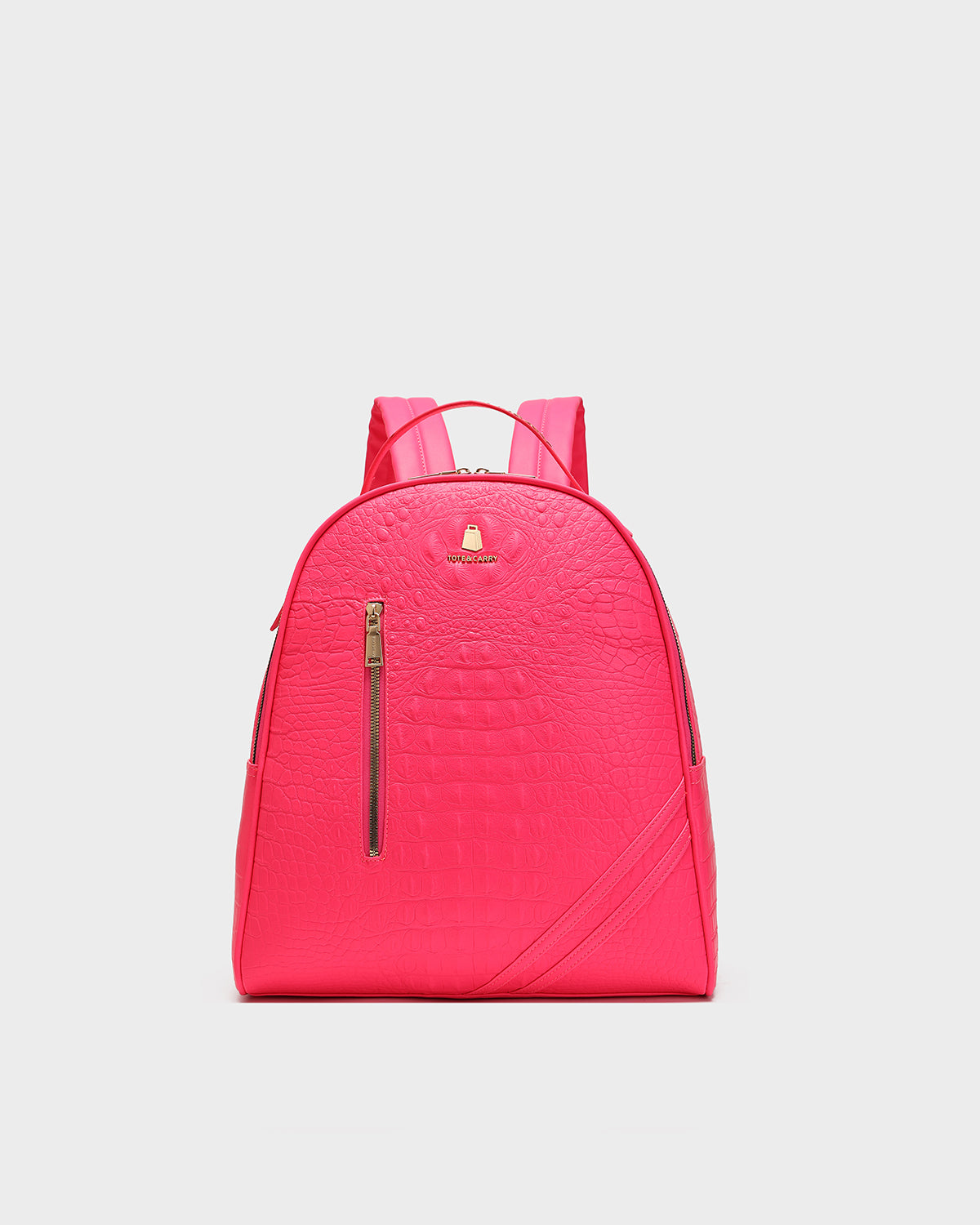 Statement Commuter Backpack in Neon Pink Tiktok