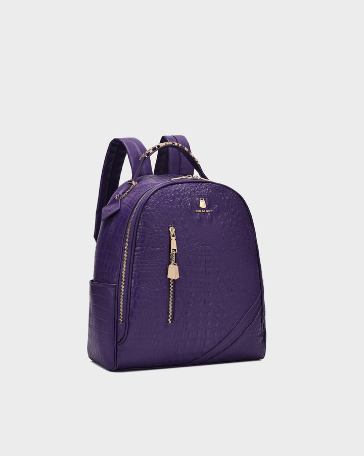Statement Commuter Backpack in Purple