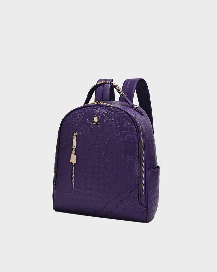 Statement Commuter Backpack in Purple