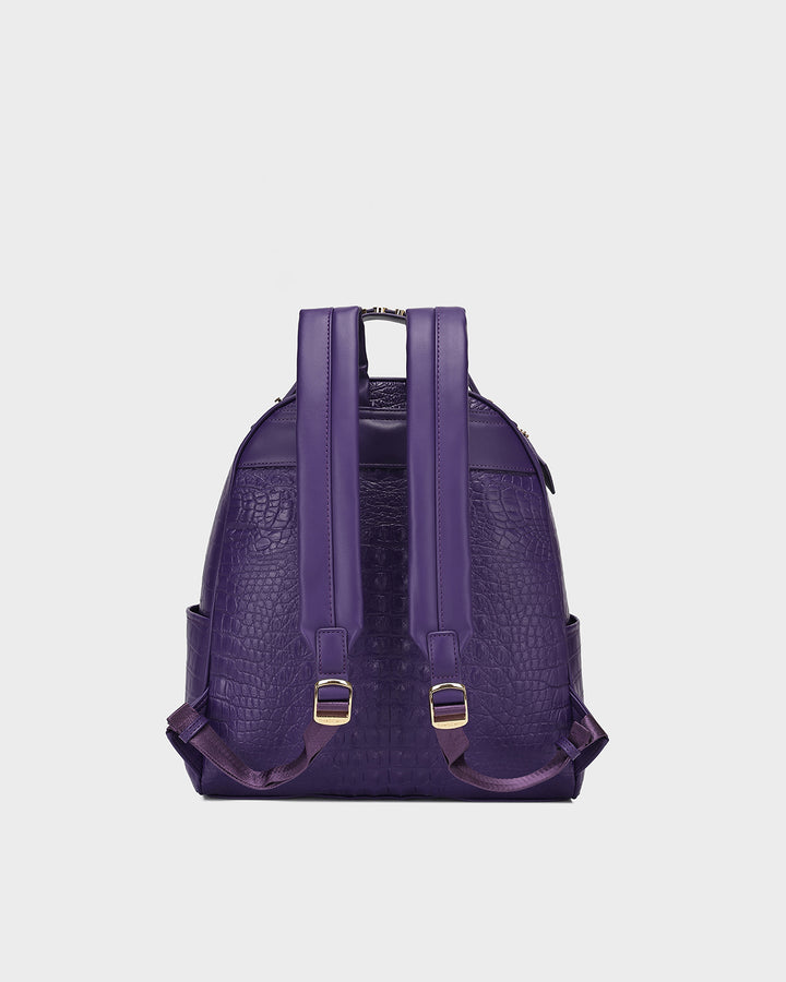 Statement Commuter Backpack in Purple