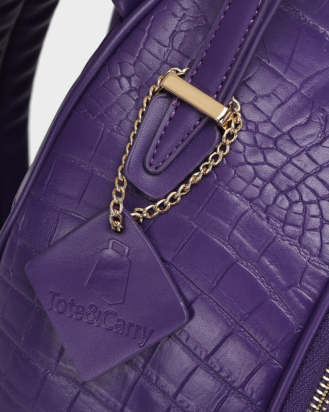 Statement Commuter Backpack in Purple