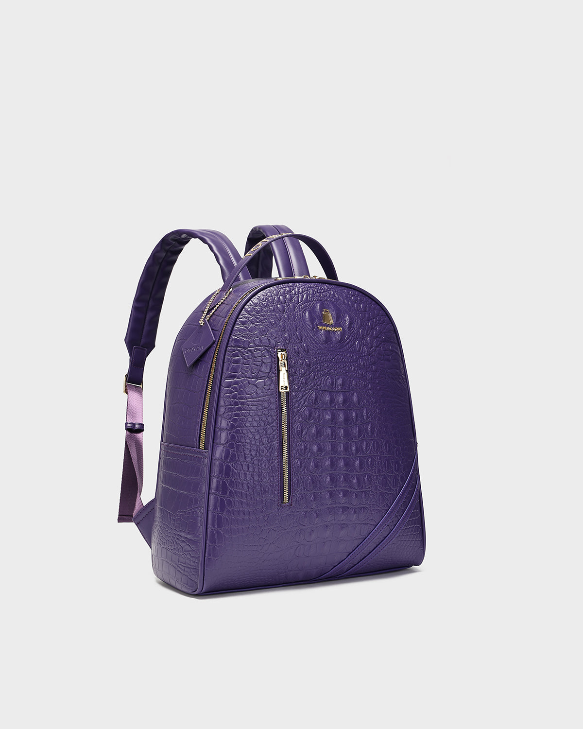 Statement Commuter Backpack in Purple Tiktok