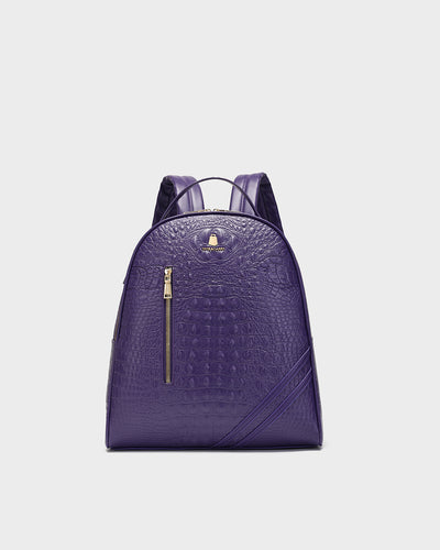 Statement Commuter Backpack in Purple Tiktok