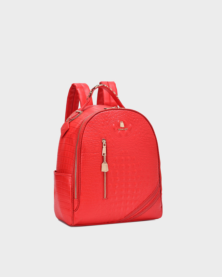 Statement Commuter Backpack in Red