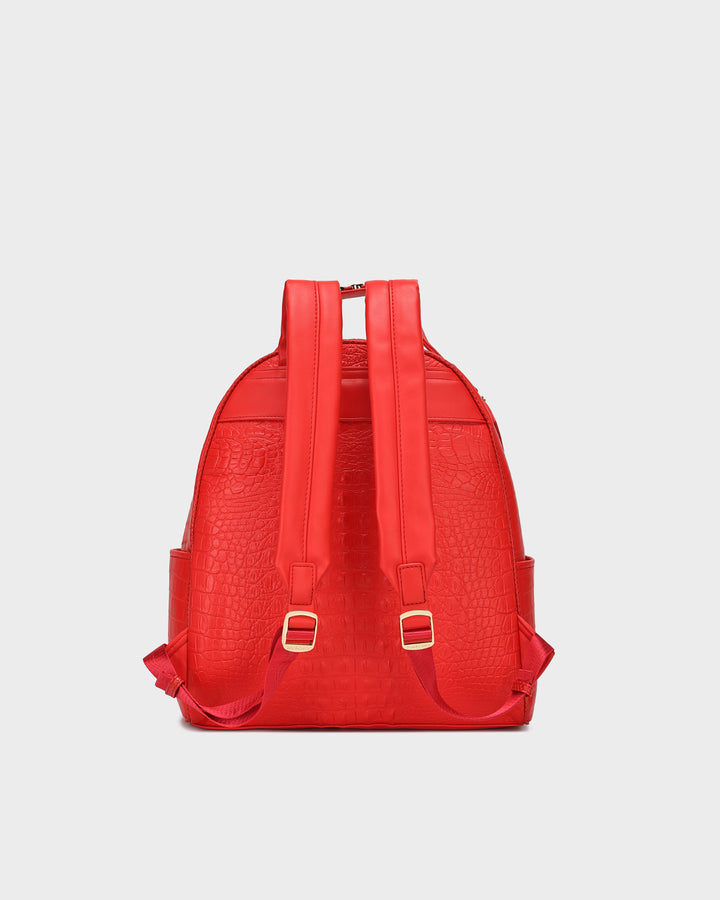Statement Commuter Backpack in Red