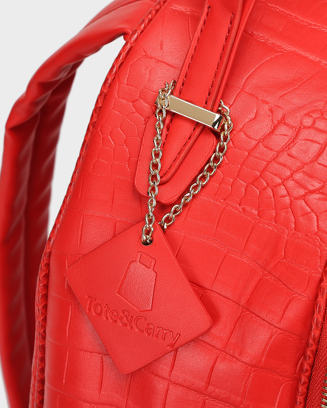 Statement Commuter Backpack in Red