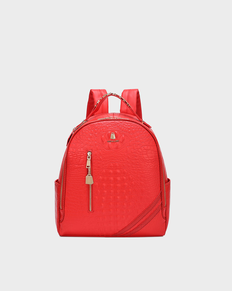 Statement Commuter Backpack in Red