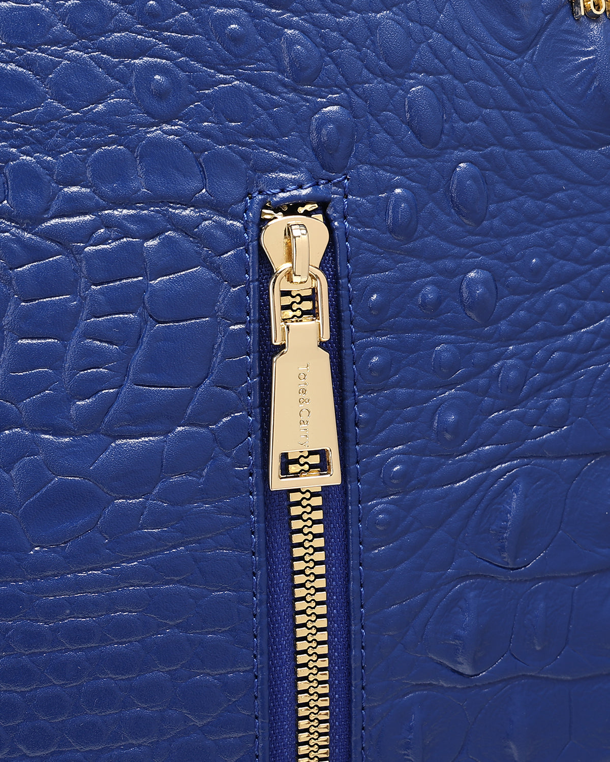Statement Commuter Backpack in Royal Blue