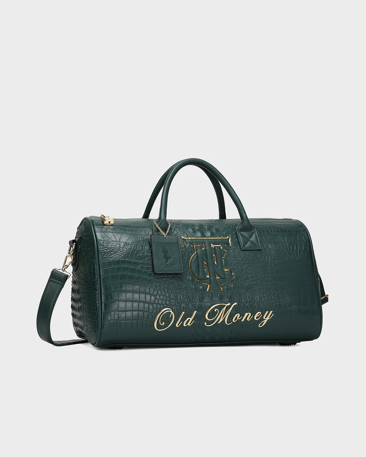 Statement Country Club Travel Set in Emerald Green