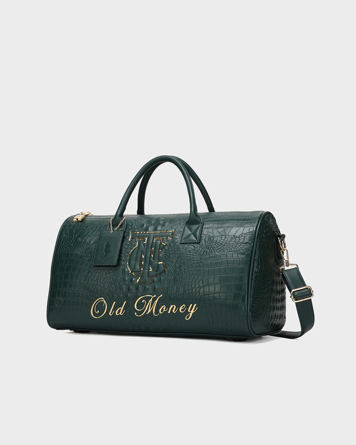 Statement Country Club Travel Set in Emerald Green