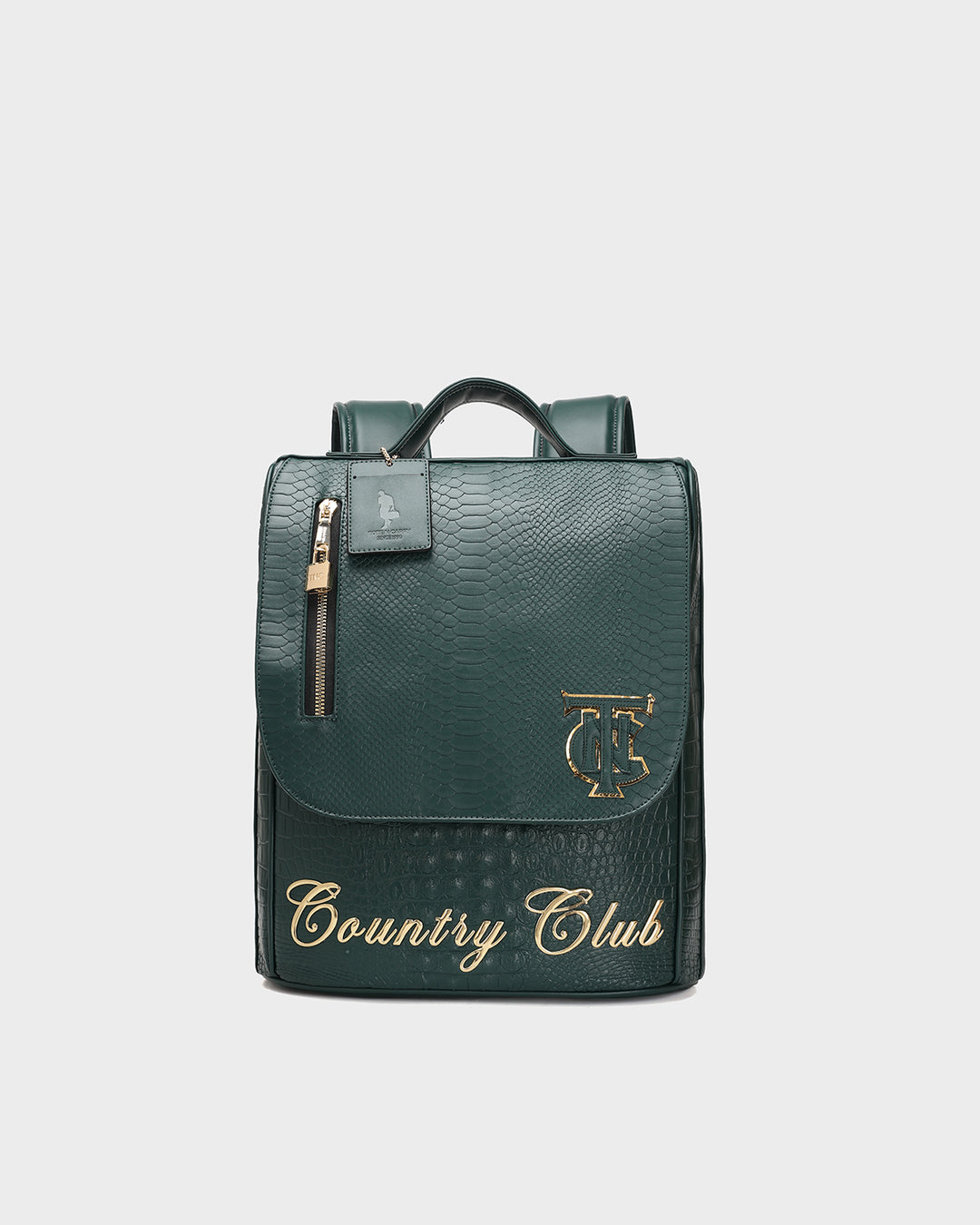 Statement Country Club Travel Set in Emerald Green