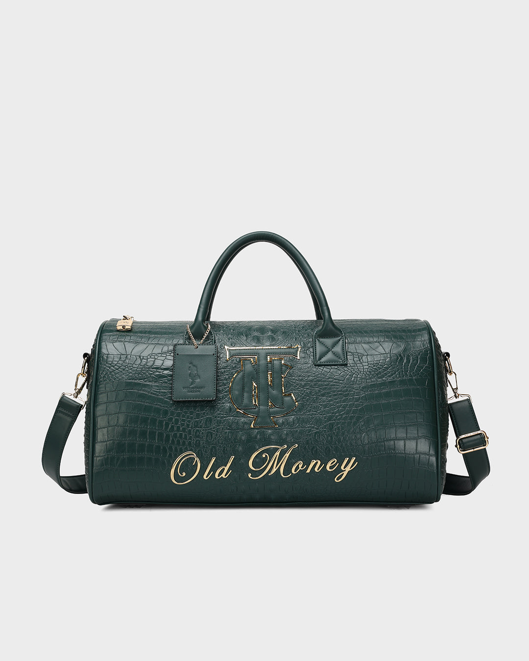 Statement Country Club Travel Set in Emerald Green