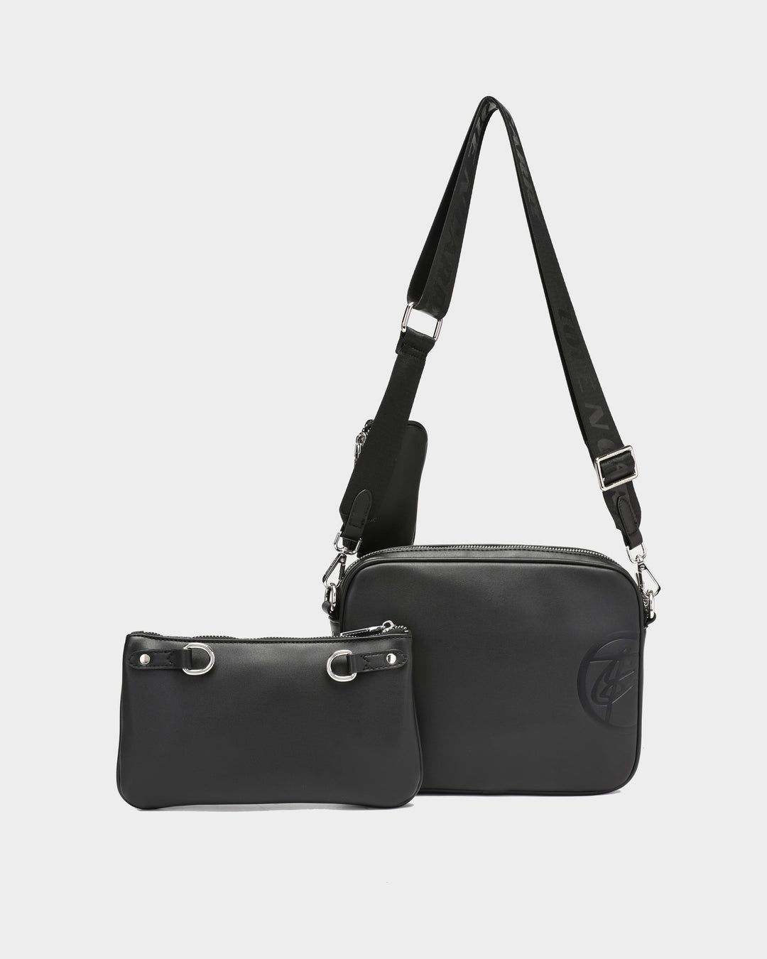 Apollo 2 Crossbody Set in Black