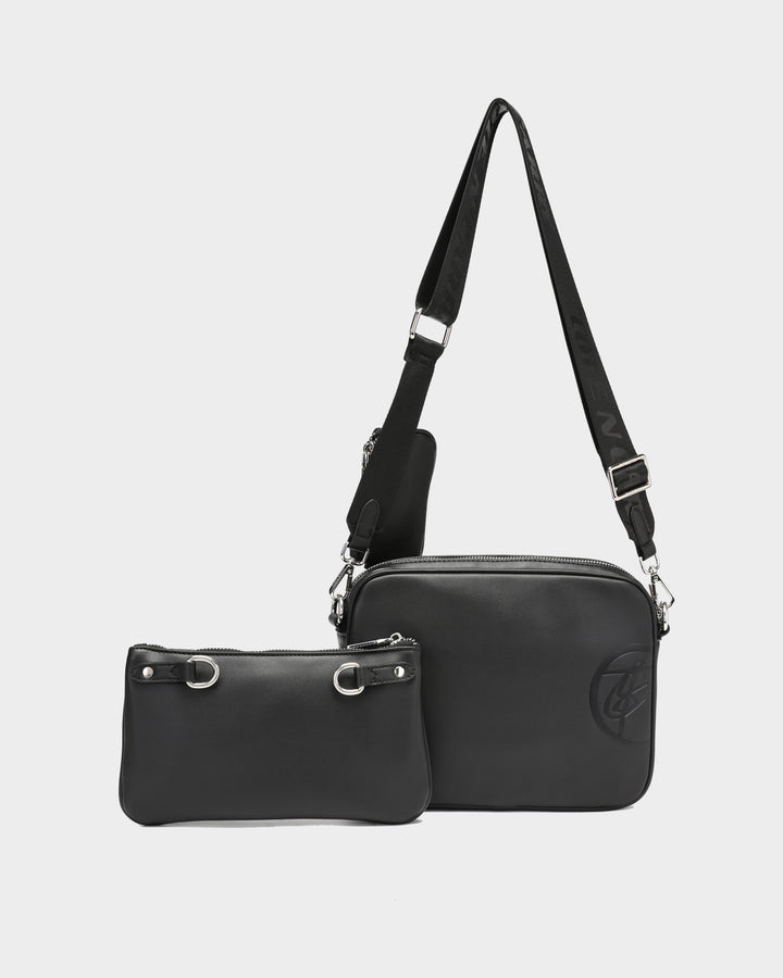 Apollo 2 Crossbody Set in Black