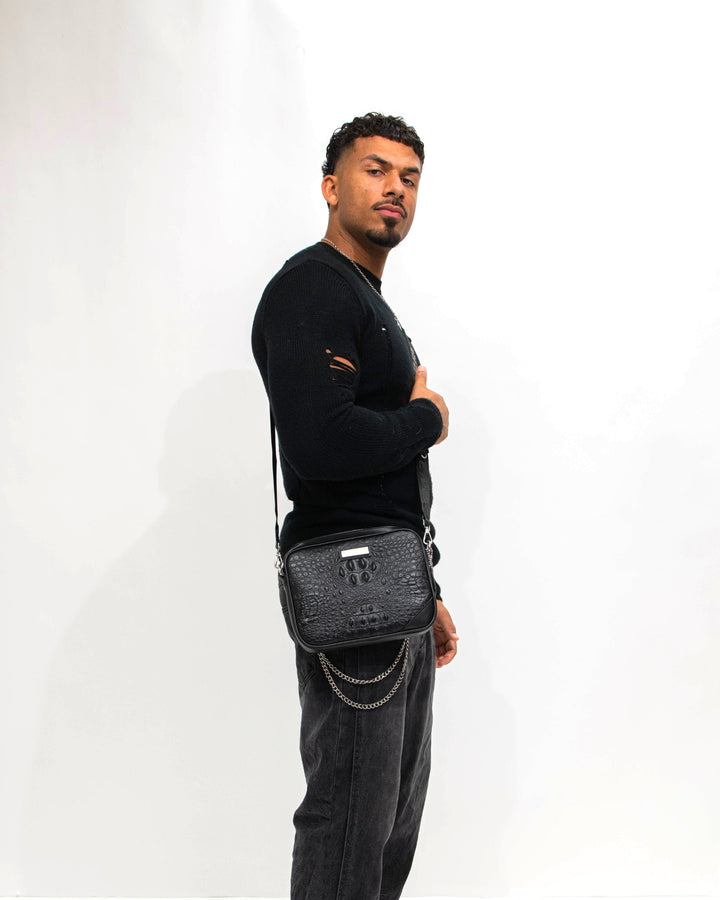 Apollo 2 Crossbody Set in Black