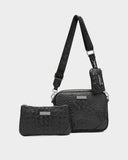 Statement Crossbody Set in Black