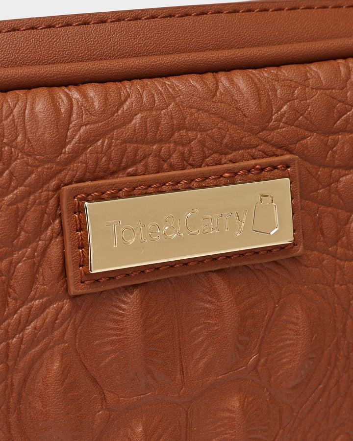 Apollo 2 Crossbody Set in Caramel Brown