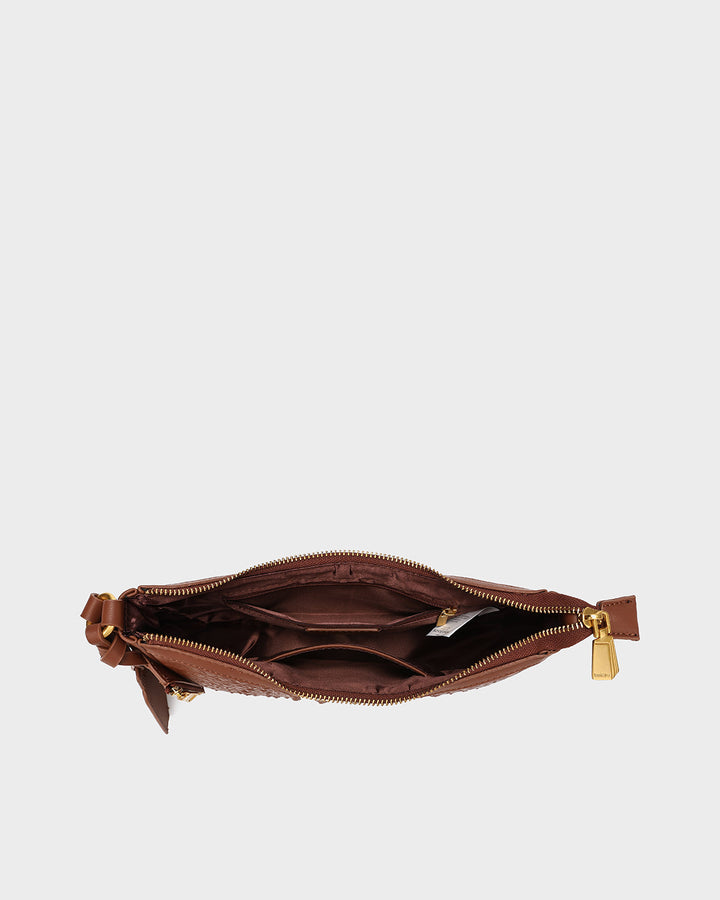 Cutie Shoulder Purse in Caramel