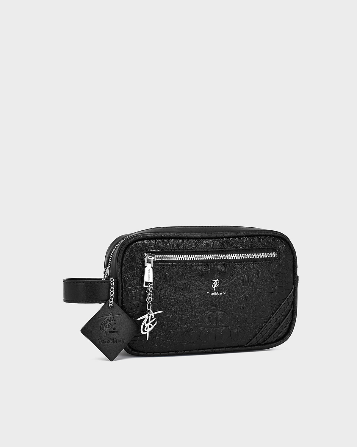 Statement Essential Toiletry Bag in Black V2