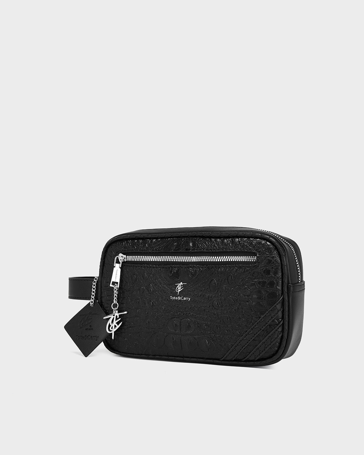 Statement Essential Toiletry Bag in Black V2