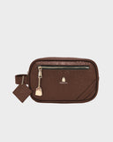 Statement Essential Toiletry Bag in Chocolate
