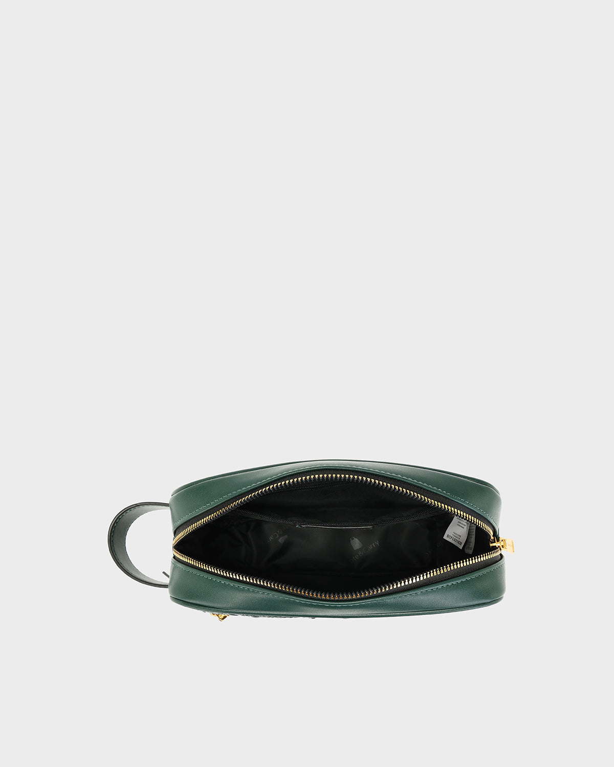 Statement Essential Toiletry Bag in Emerald Green V2
