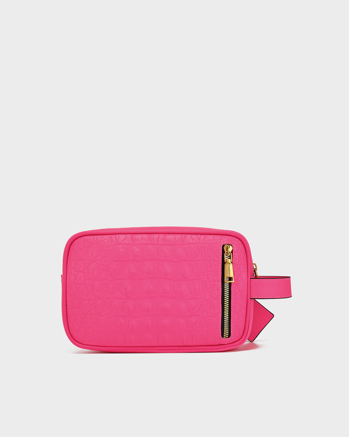Statement Essential Toiletry Bag in Neon Pink V2