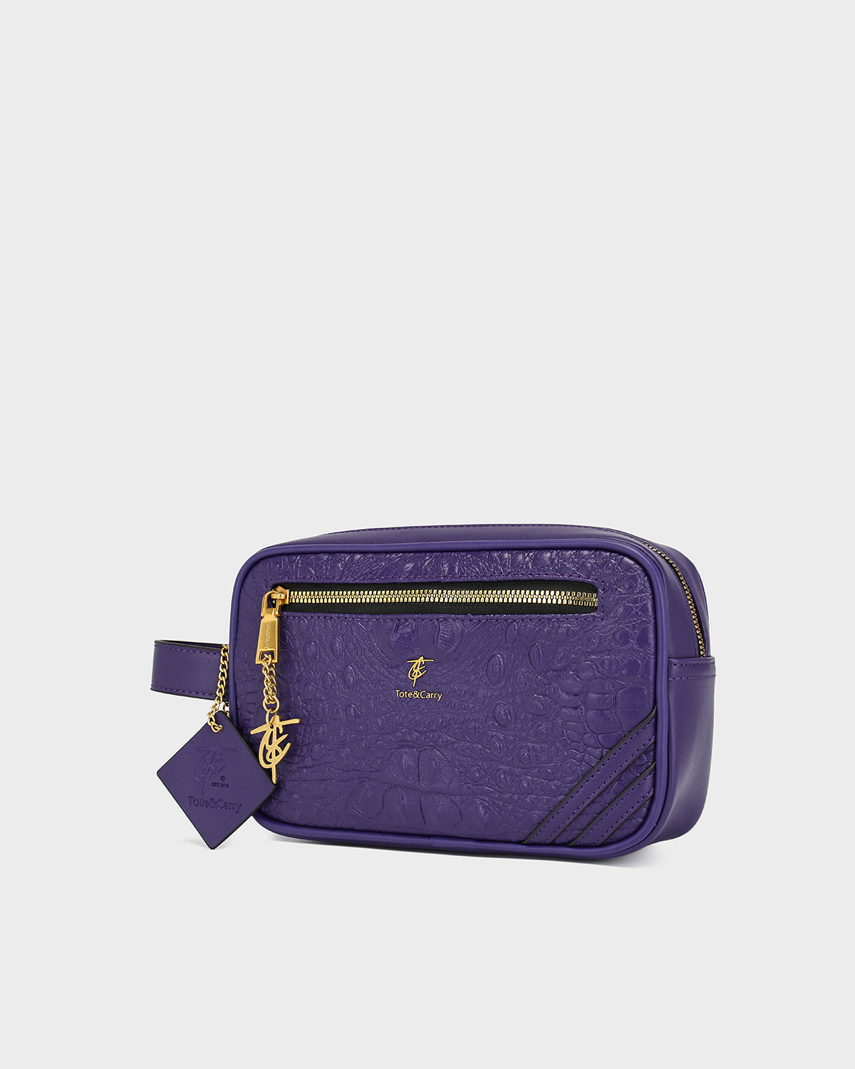 Statement Essential Toiletry Bag in Purple V2