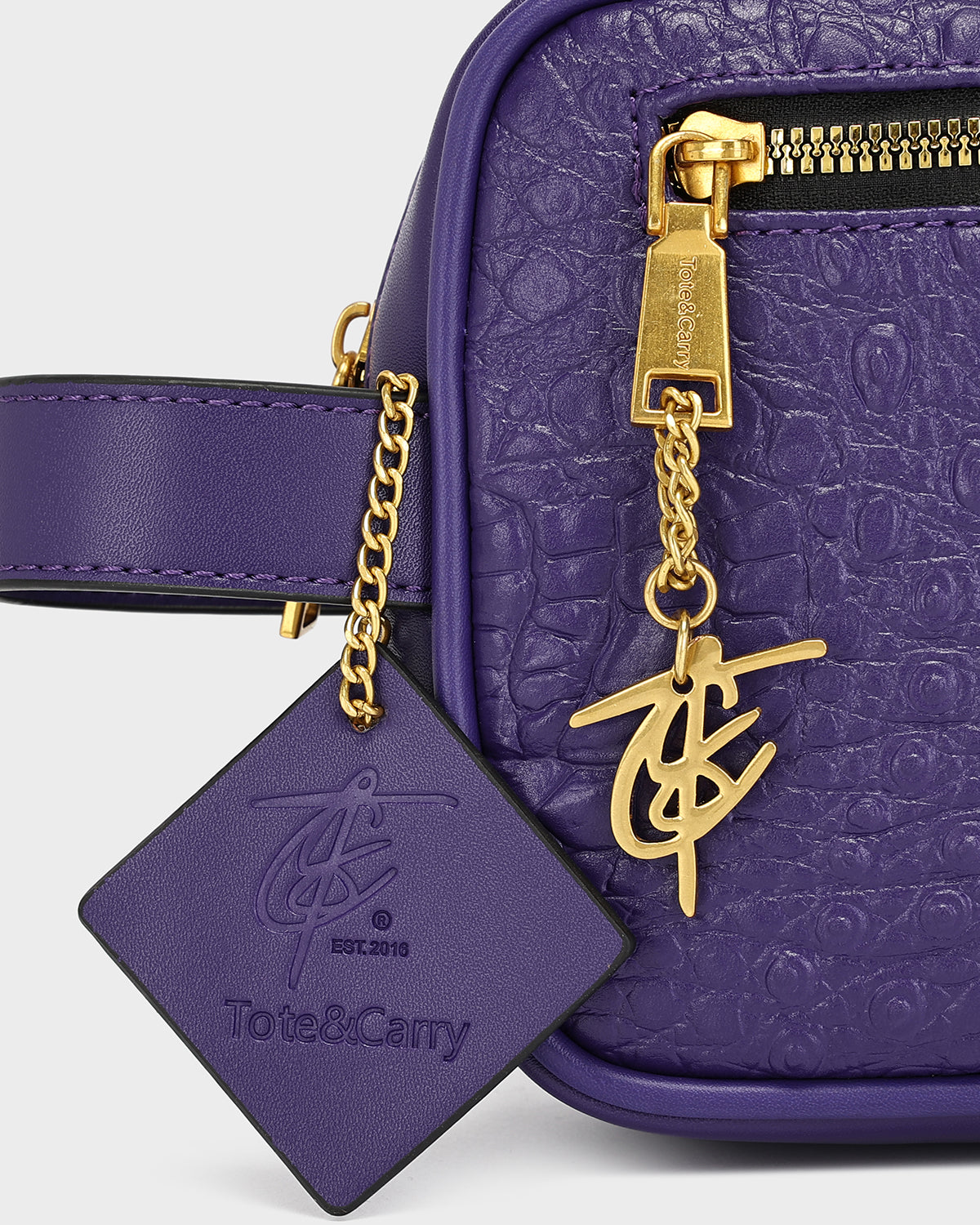 Statement Essential Toiletry Bag in Purple V2