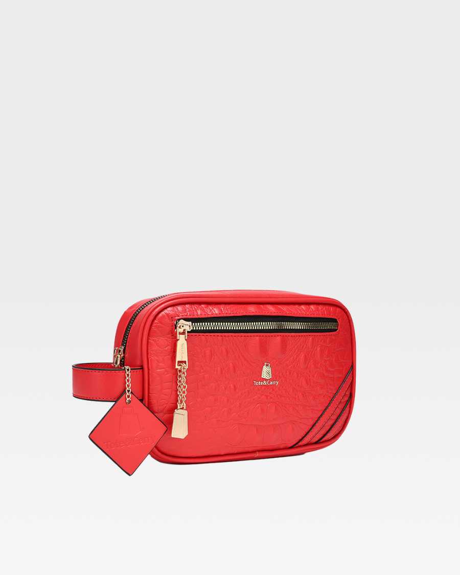 Apollo 2 Toiletry Bag in Red