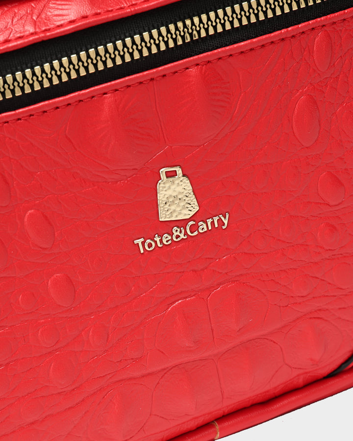 Apollo 2 Toiletry Bag in Red