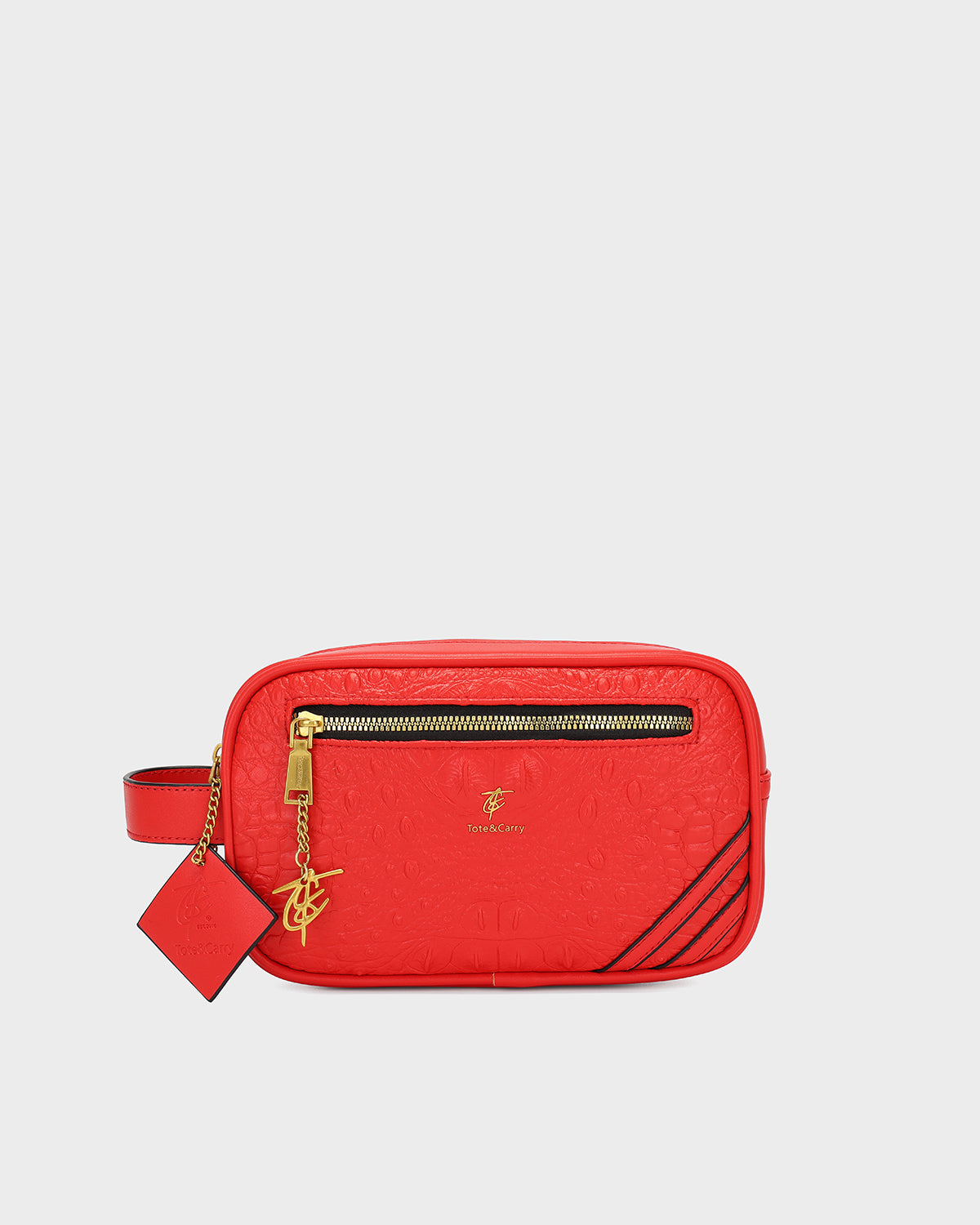 Statement Essential Toiletry Bag in Red