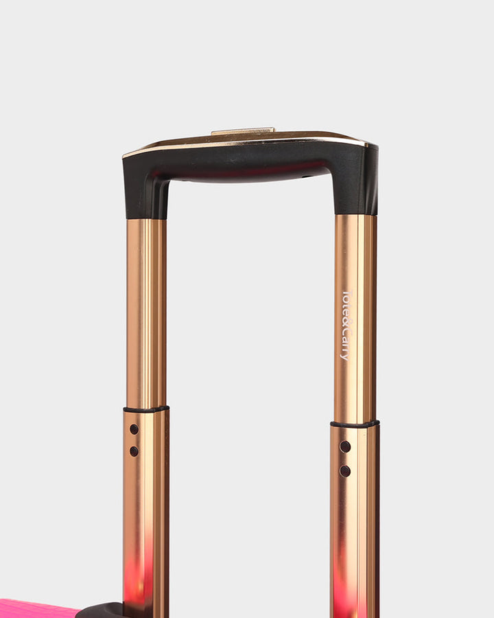 Apollo 2 Suitcase 2 Piece Set in Neon Pink