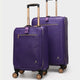 Statement 2-Piece Luggage Set in Purple