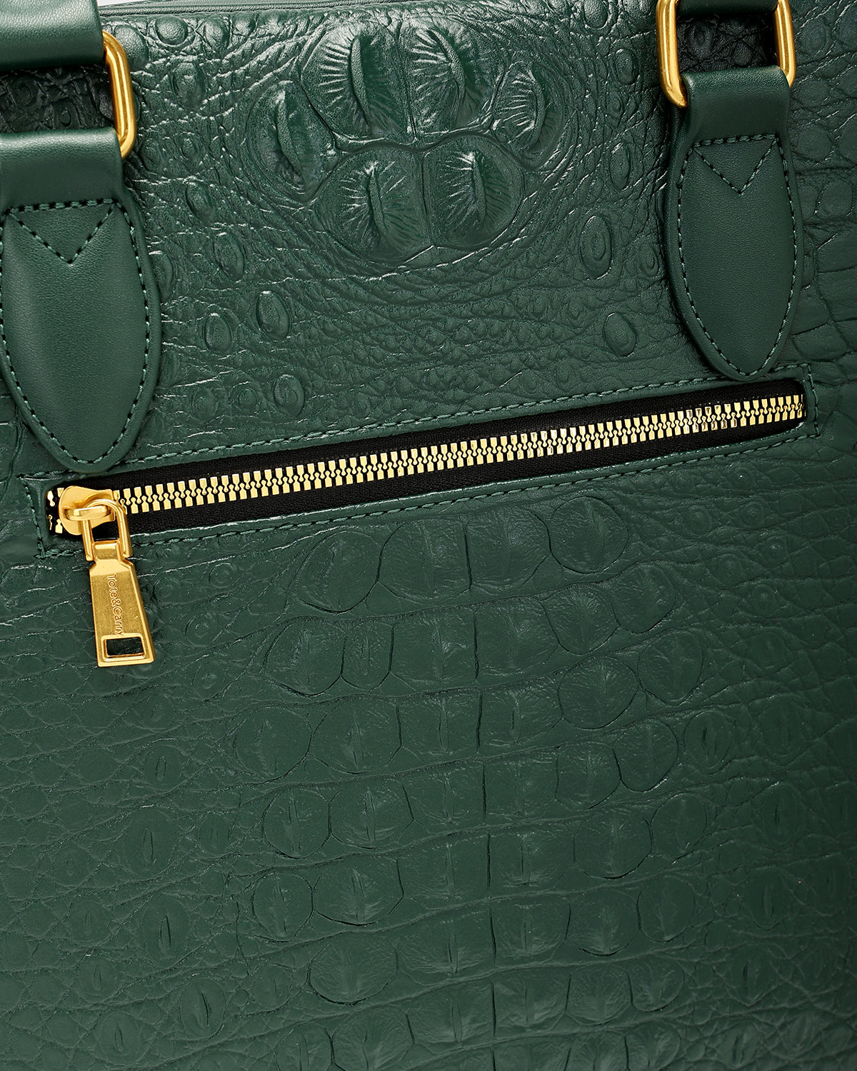 Statement Jetsetter Laptop Bag in Emerald Green