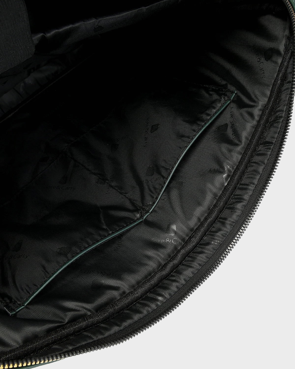 Statement Jetsetter Laptop Bag in Emerald Green