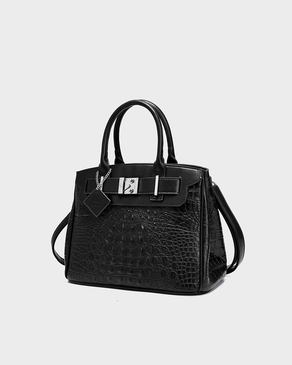 Statement Luxury Prosper Tote In Black