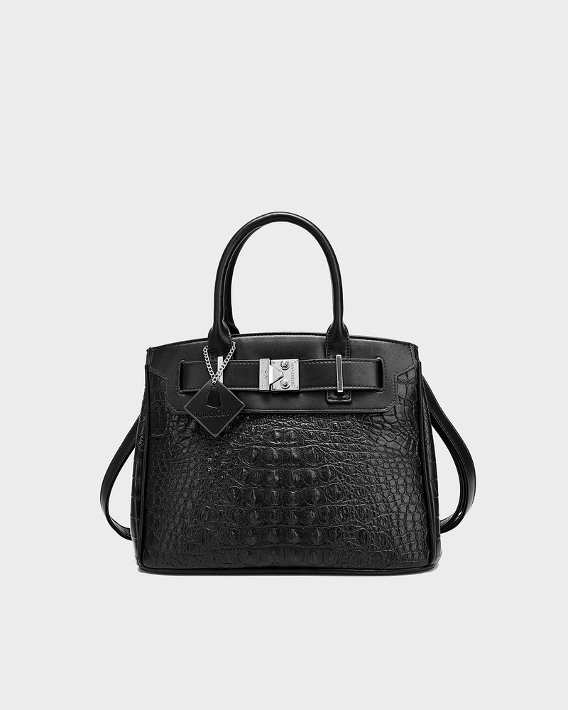 Statement Luxury Prosper Tote In Black