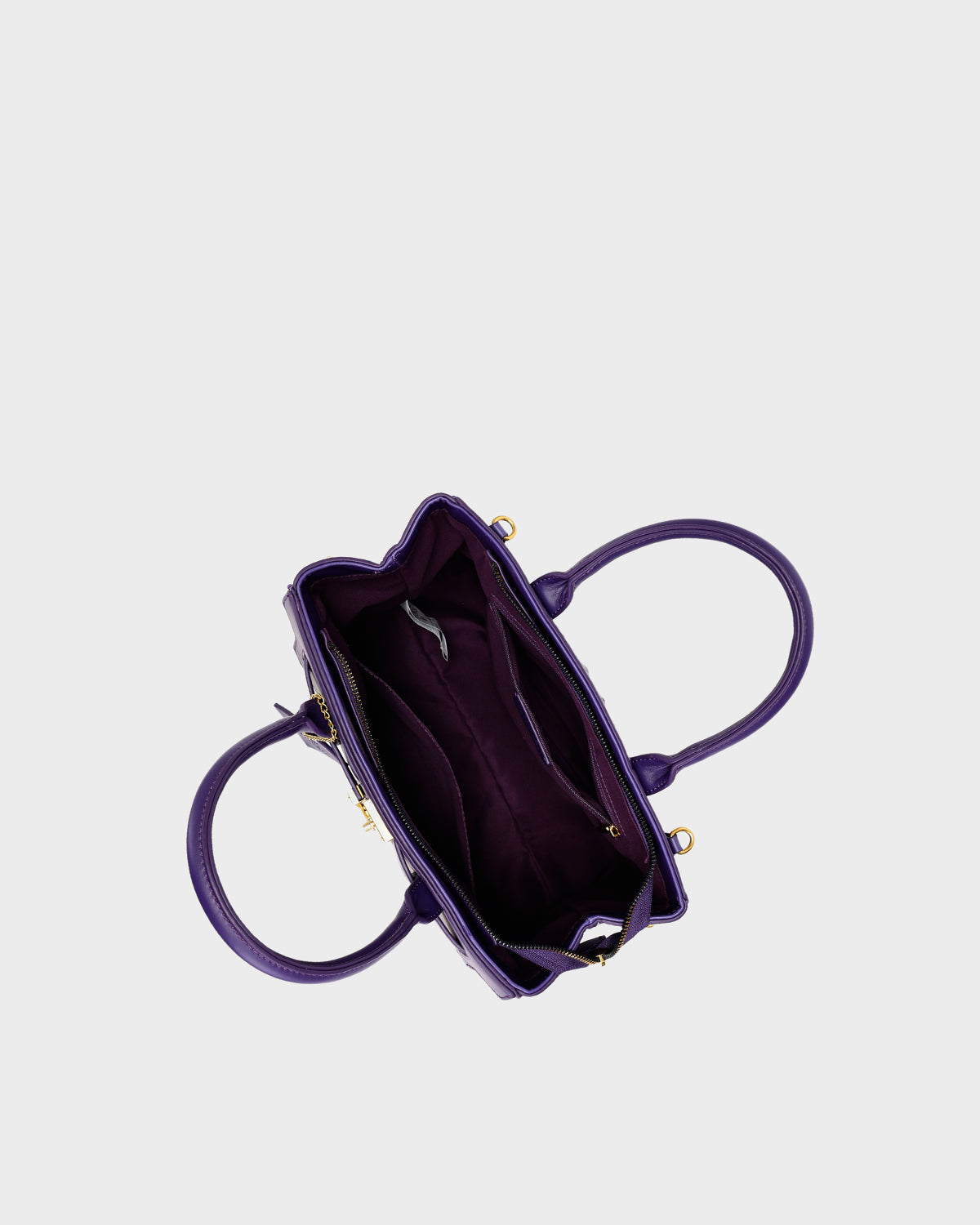 Statement Luxury Prosper Tote In Purple