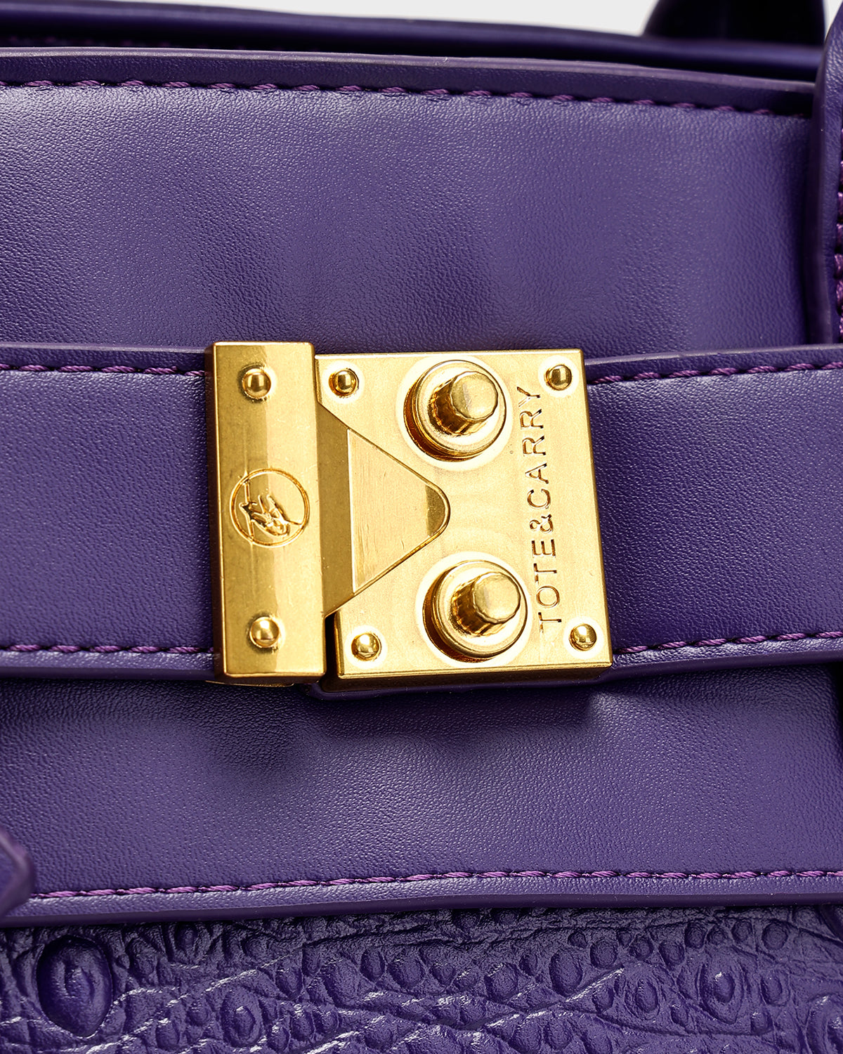 Statement Luxury Prosper Tote In Purple