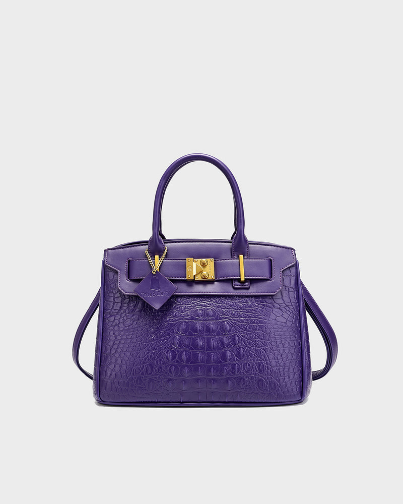 Statement Luxury Prosper Tote In Purple