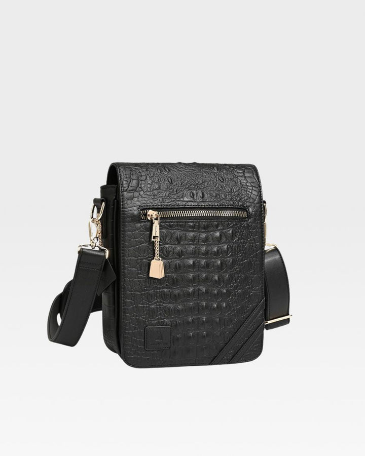 Apollo 2 Mini Messenger Bag in Black